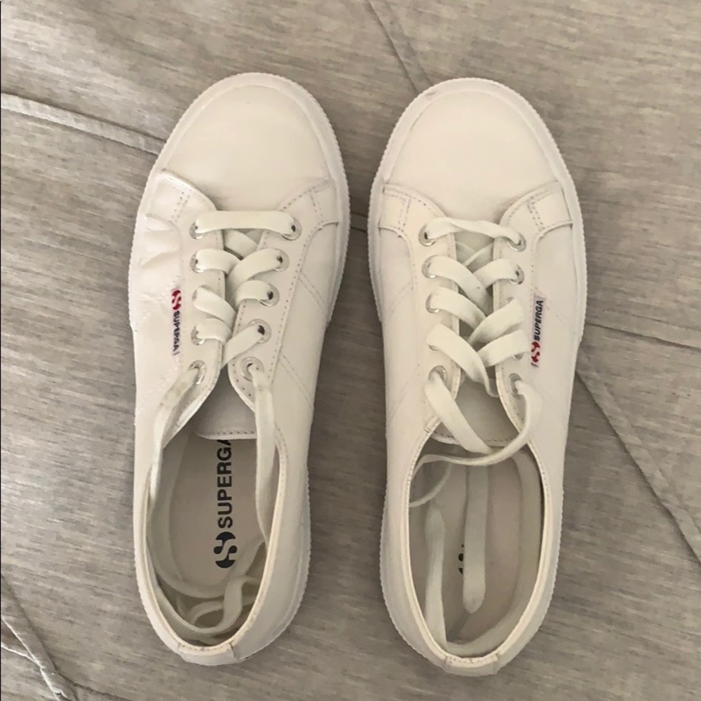 Cotu classic white leather sneakers